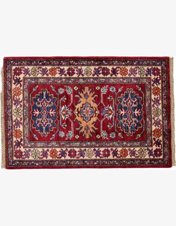 2' 1 x 3' 1 Hand Knotted Kazak Rug