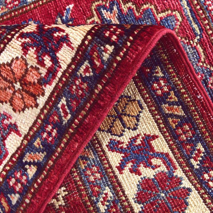 2' x 3' 1 Hand Knotted Kazak Rug