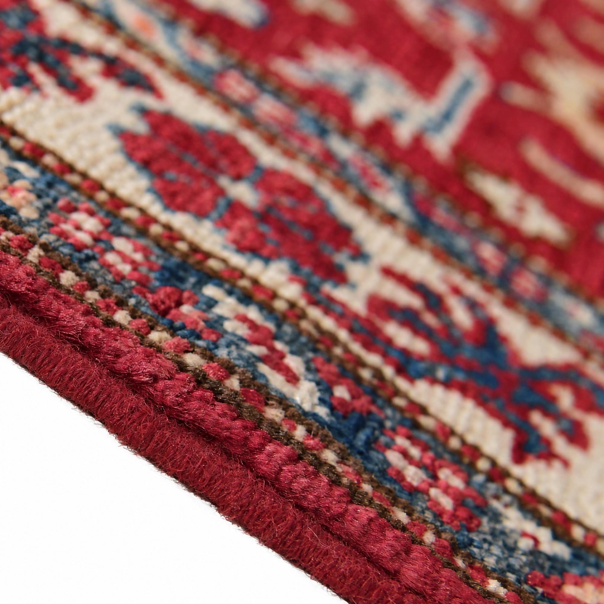 60cm x 95cm Hand Knotted Kazak Rug