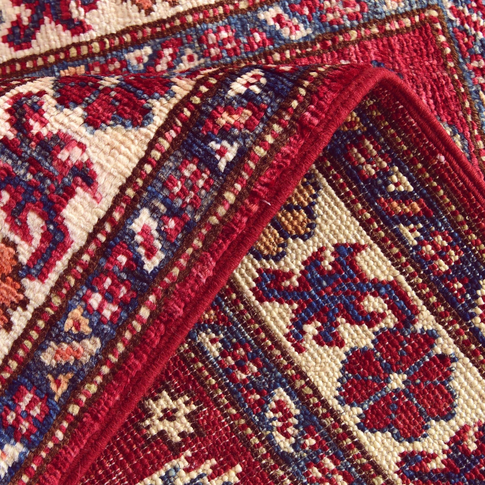 2' x 3' 1 Hand Knotted Kazak Rug