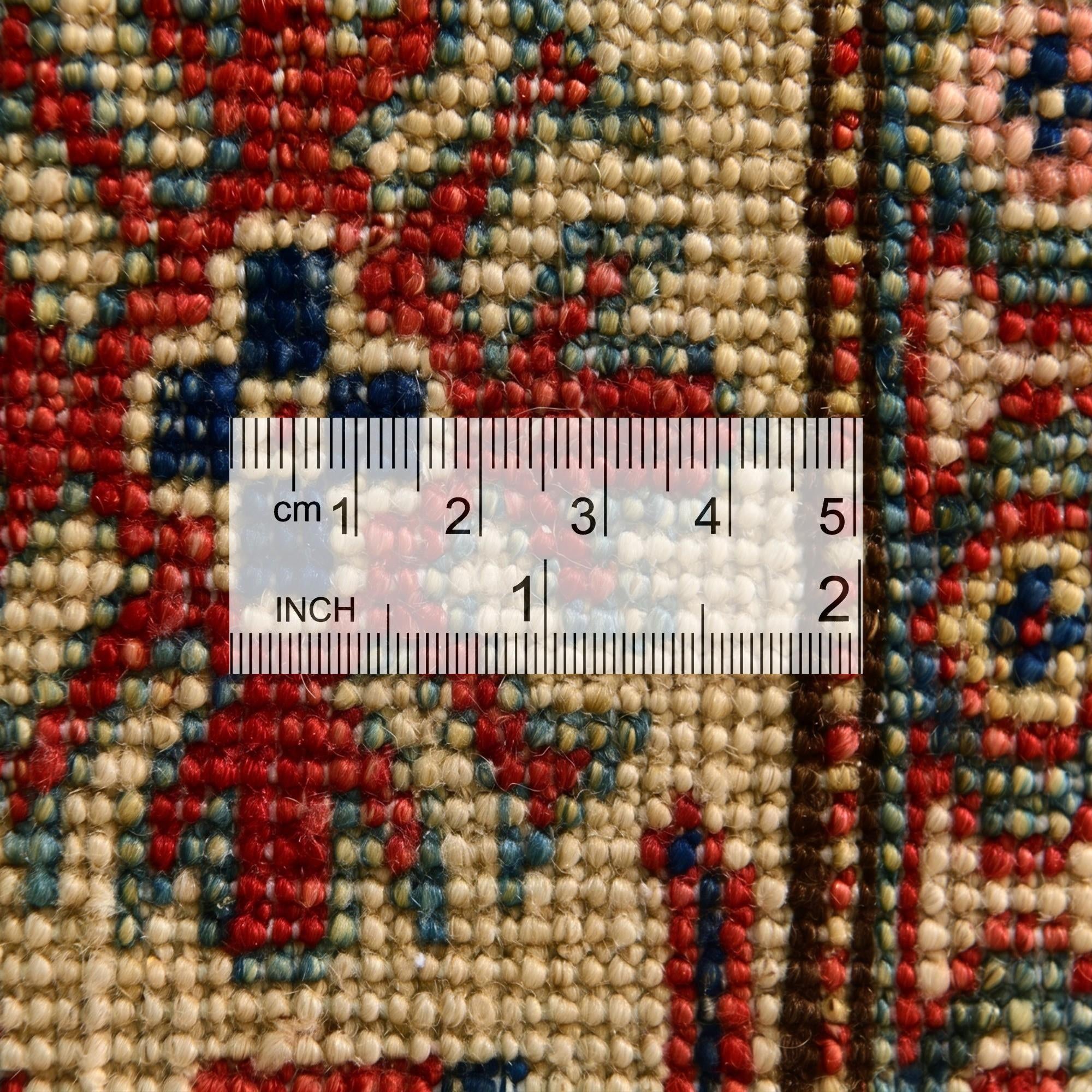 4' 2 x 5' 11 Hand Knotted Kazak Rug