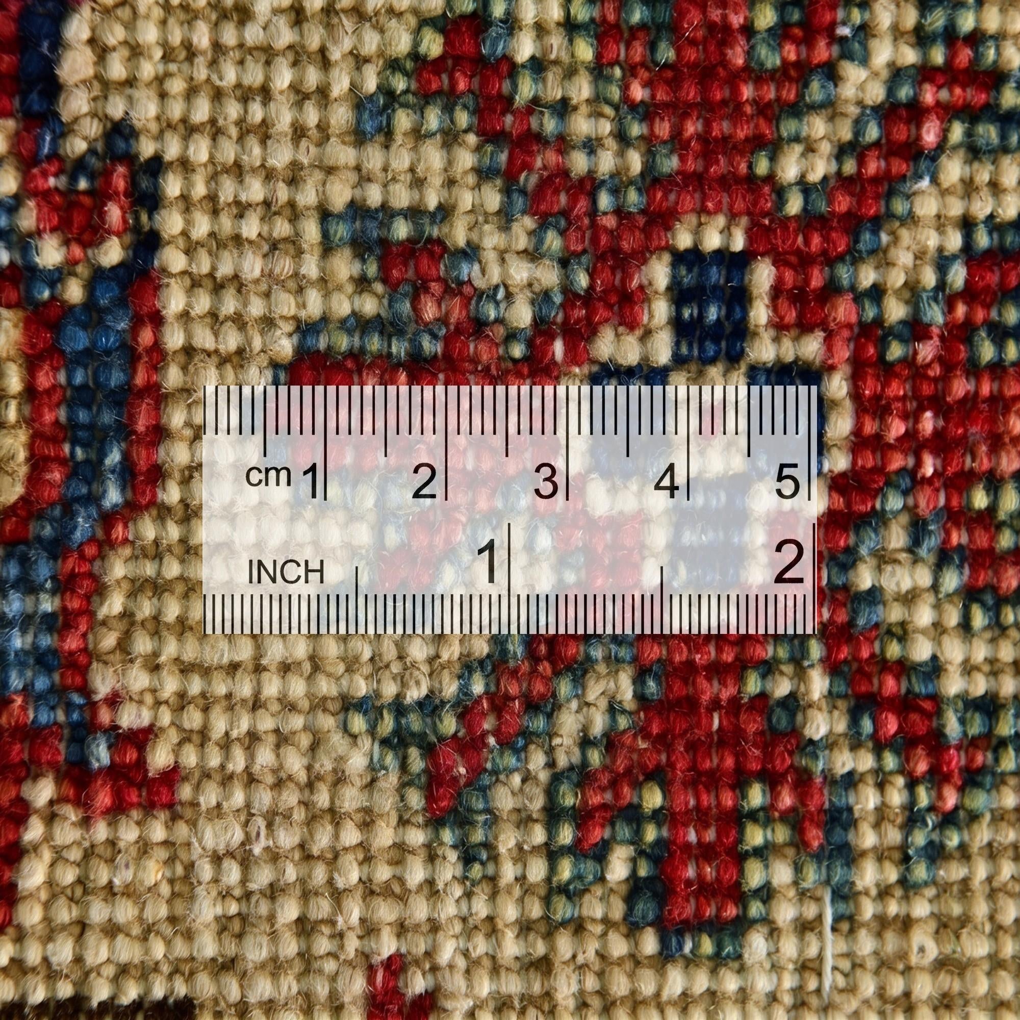 4' 2 x 5' 11 Hand Knotted Kazak Rug