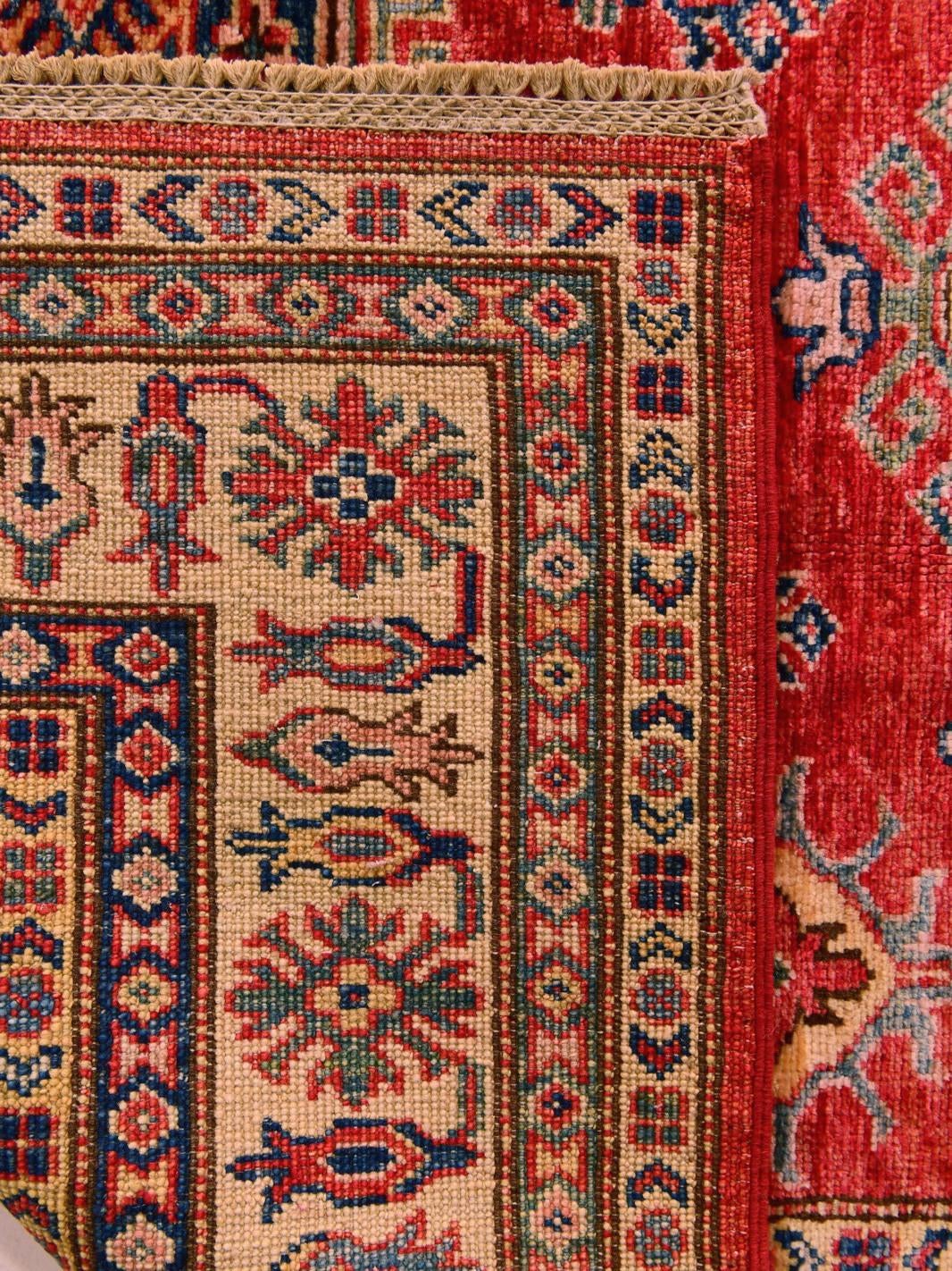 125cm x 180cm Hand Knotted Kazak Rug
