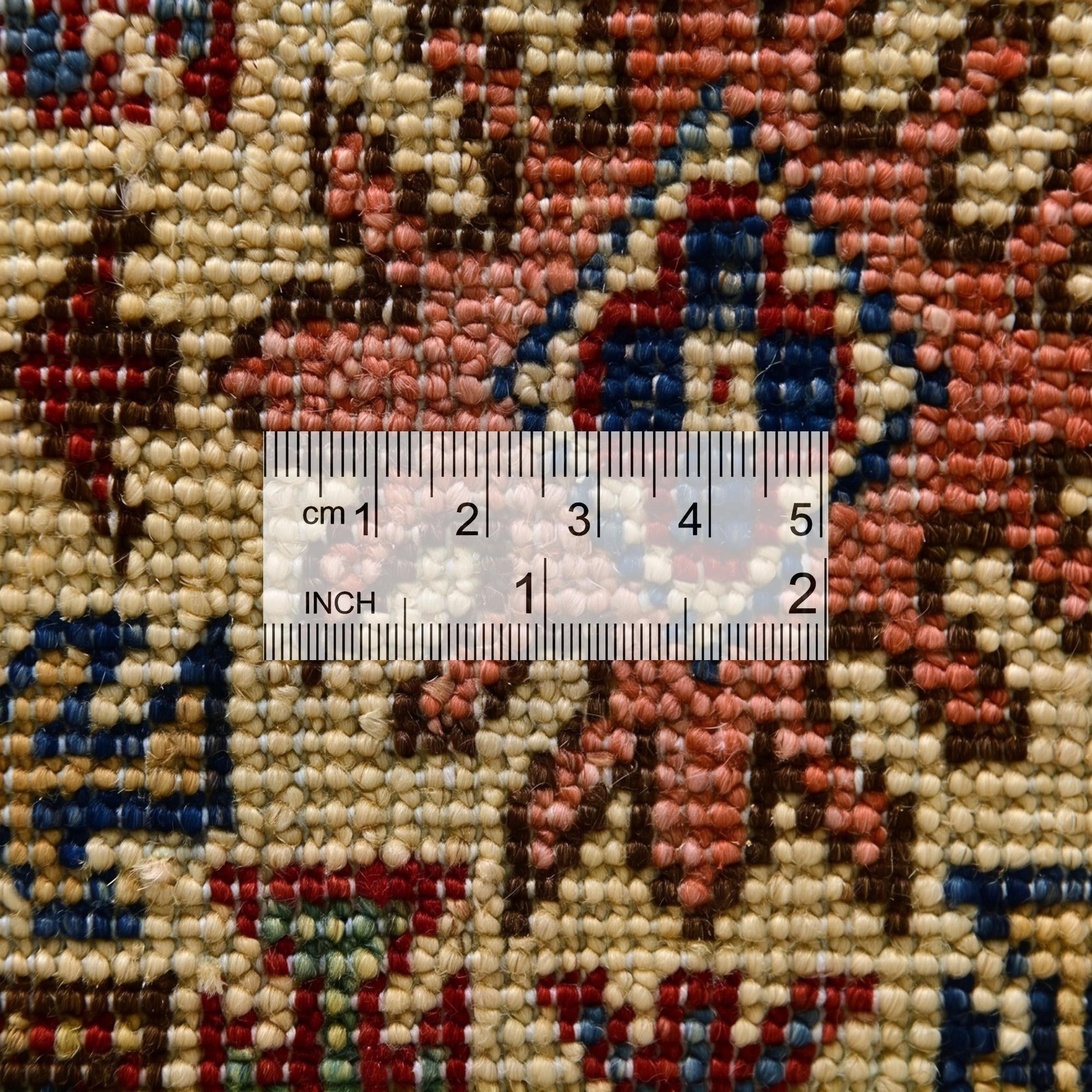 5' 9 x 8' 2 Hand Knotted Kazak Rug