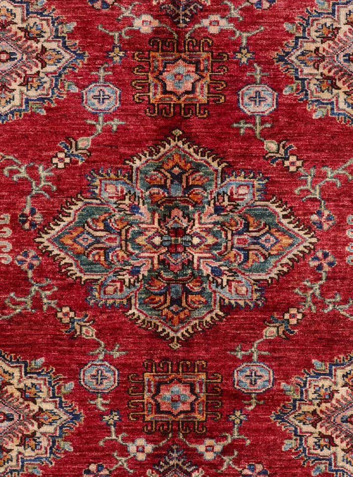 6' x 8' 1 Hand Knotted Kazak Rug