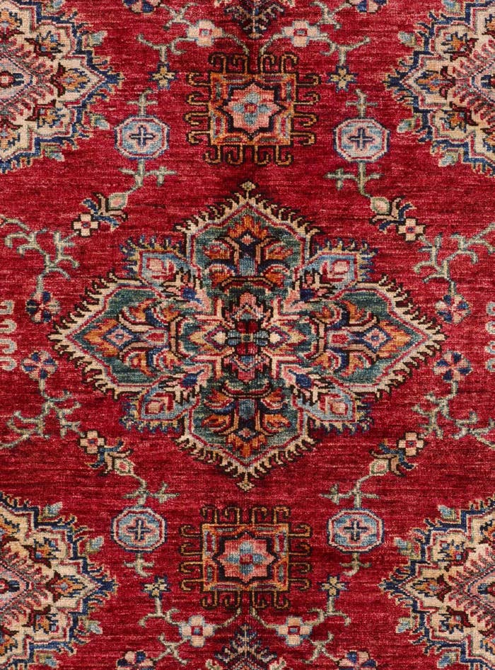 Detail image of 6' x 8' 1 Hand Knotted Kazak Rug