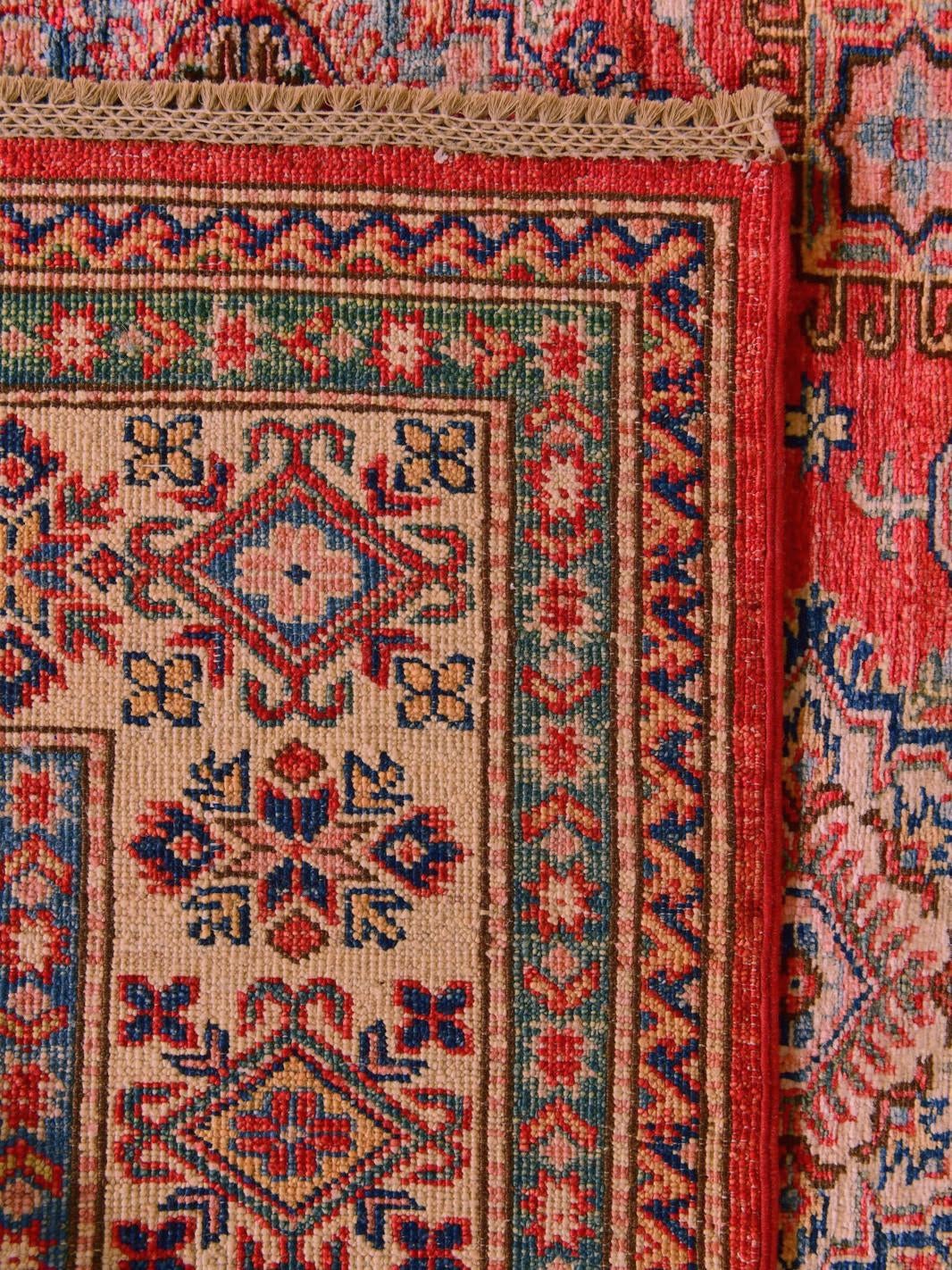 Detail image 11 of 11: 6' x 8' 1 Hand Knotted Kazak Rug