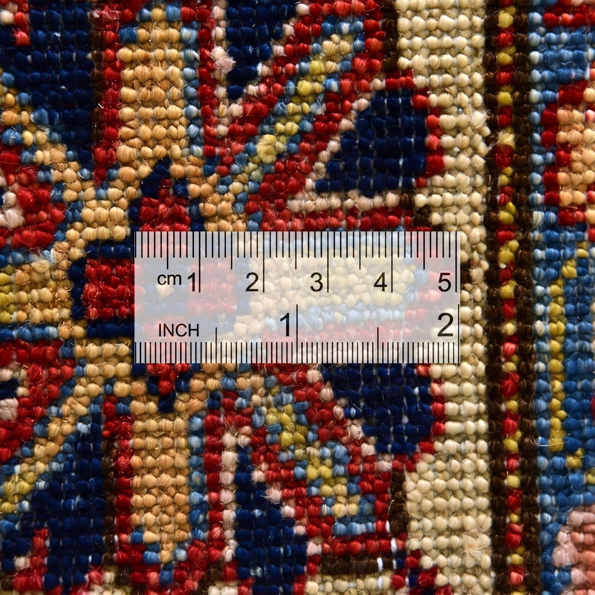 5' 11 x 8' Hand Knotted Kazak Rug