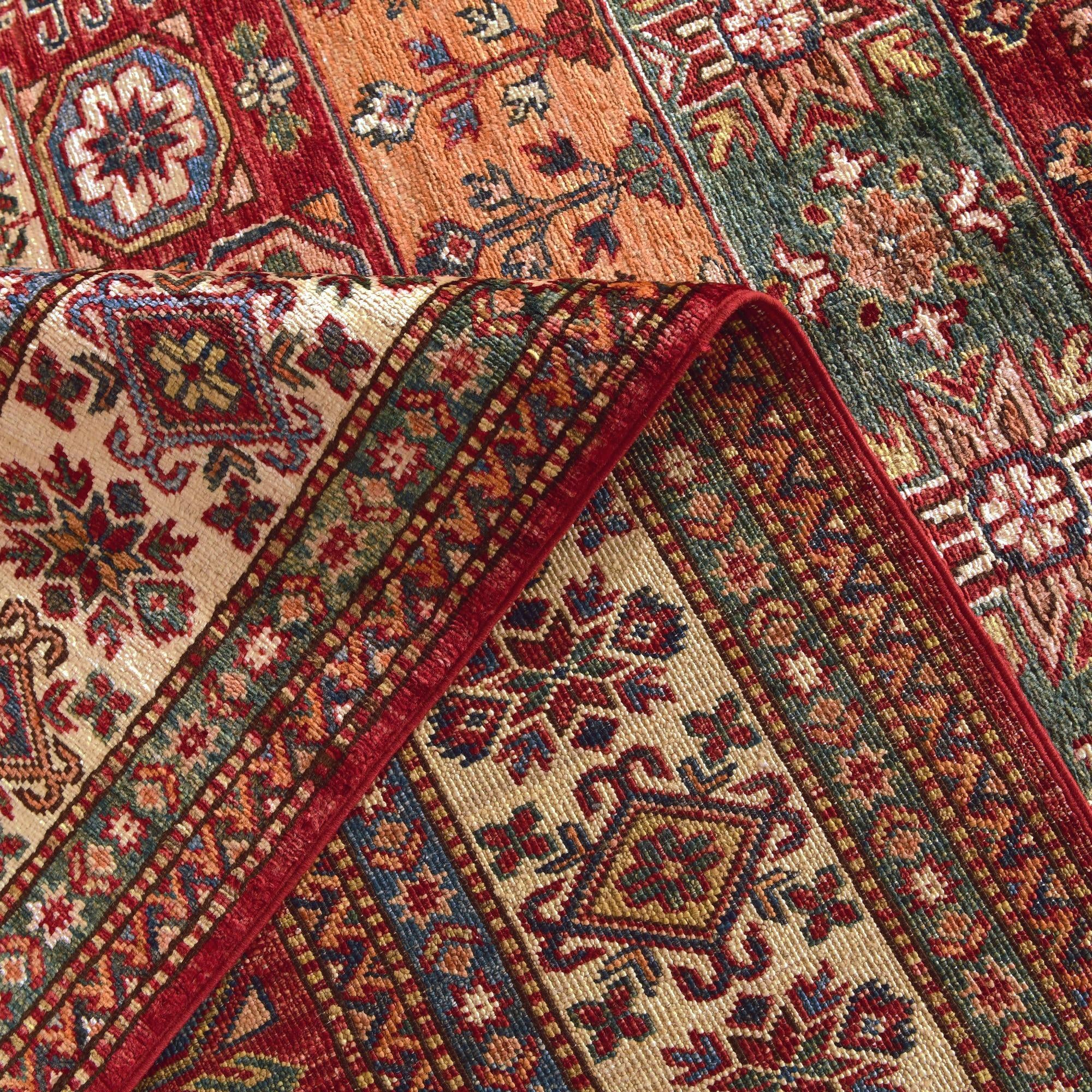 5' 10 x 7' 11 Hand Knotted Kazak Rug