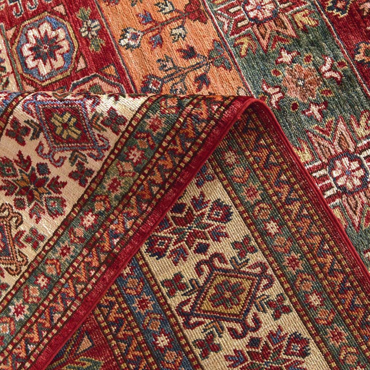 Detail image of 5' 10 x 7' 11 Hand Knotted Kazak Rug