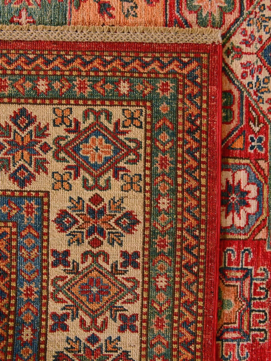 180cm x 240cm Hand Knotted Kazak Rug