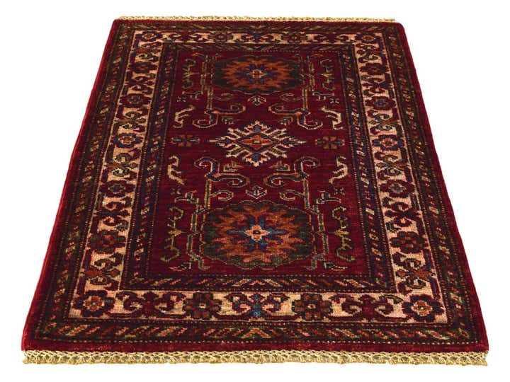 2' 2 x 3' 1 Hand Knotted Kazak Rug