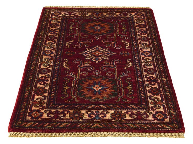 Detail image of 2' 2 x 3' 1 Hand Knotted Kazak Rug