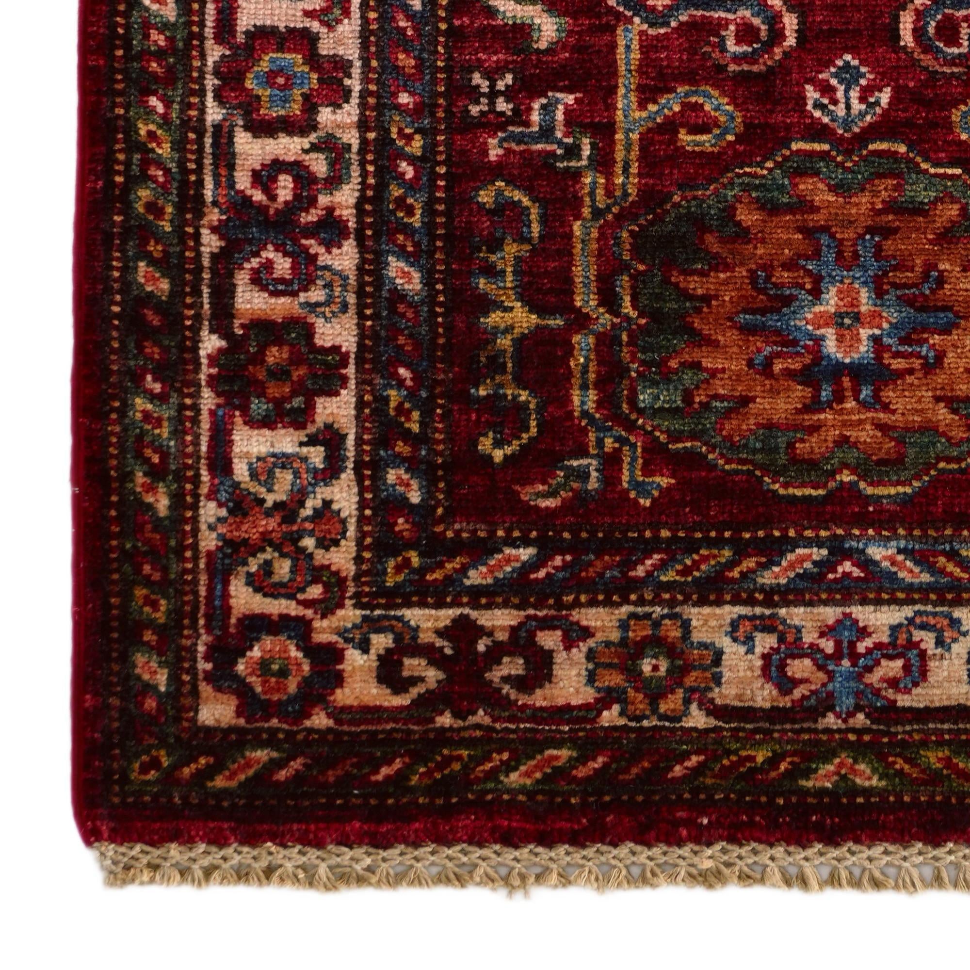 2' 2 x 3' 1 Hand Knotted Kazak Rug