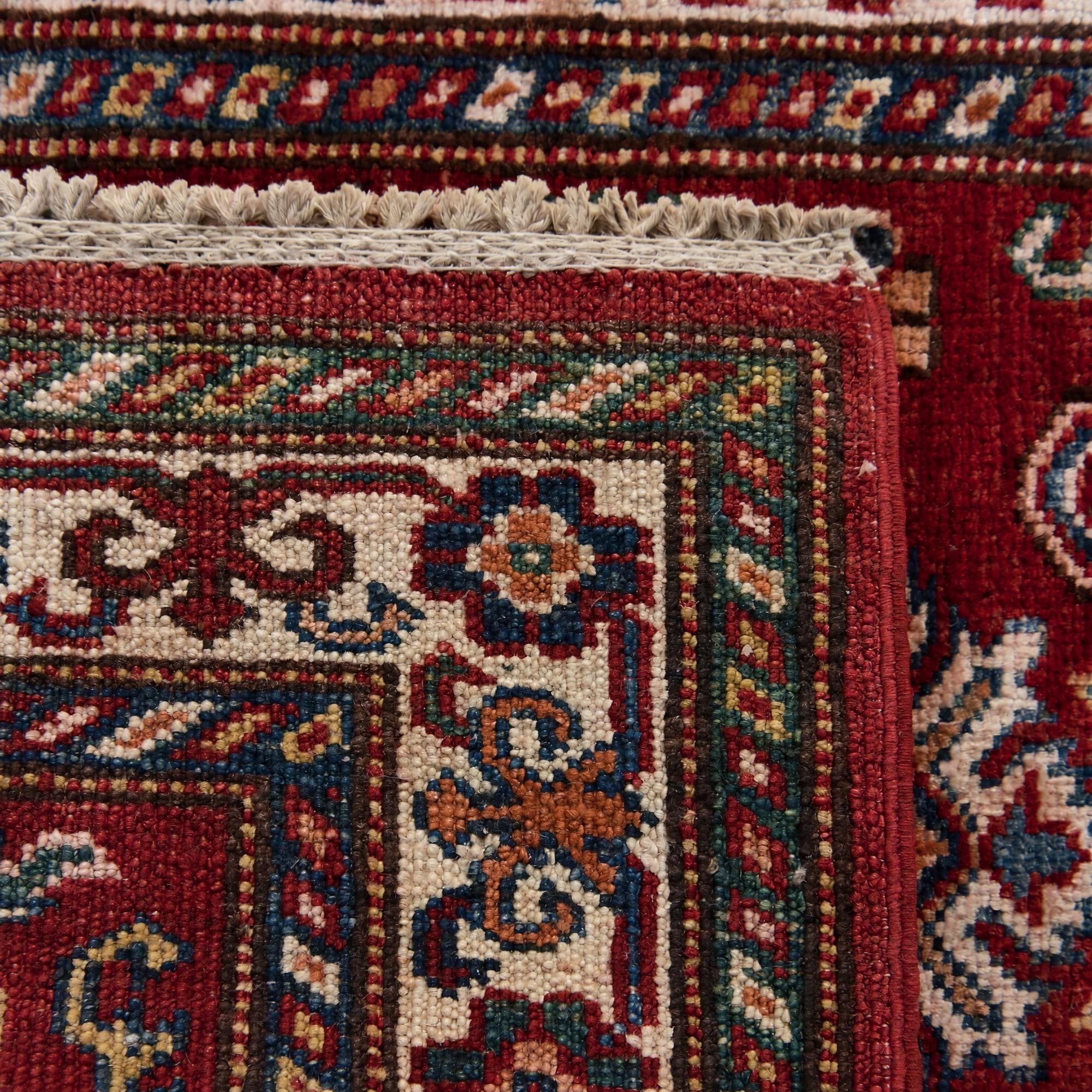 65cm x 95cm Hand Knotted Kazak Rug