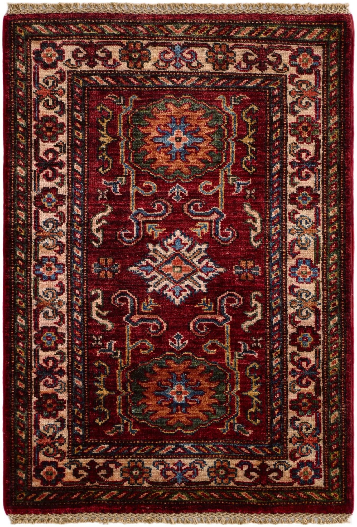 2' 2 x 3' 1 Hand Knotted Kazak Rug