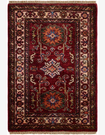 2' 2 x 3' 1 Hand Knotted Kazak Rug