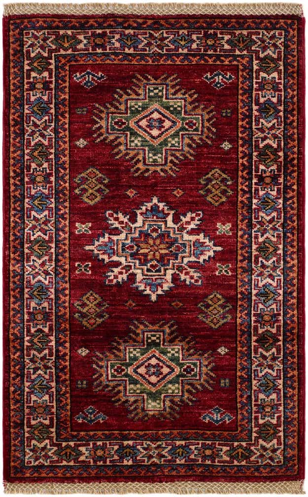 2' 2 x 3' 2 Hand Knotted Kazak Rug