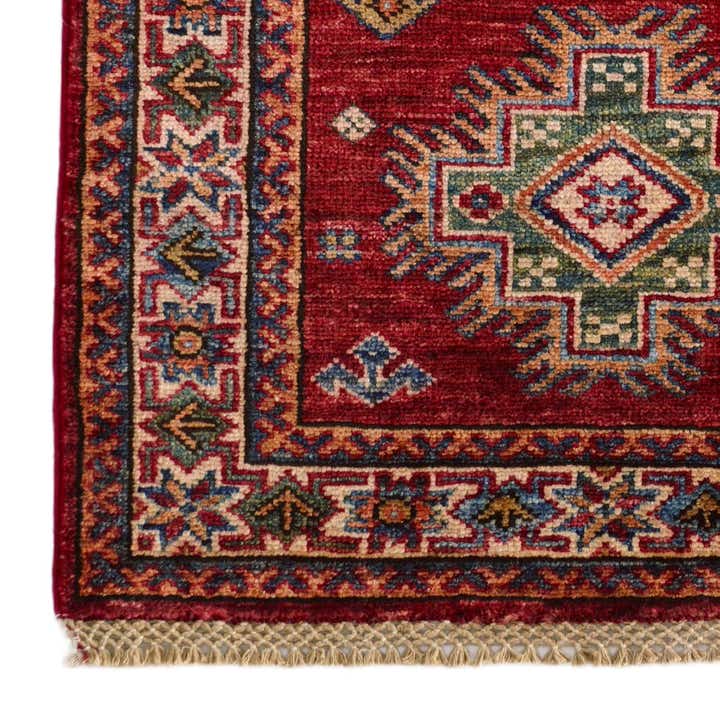 2' x 3' 3 Hand Knotted Kazak Rug