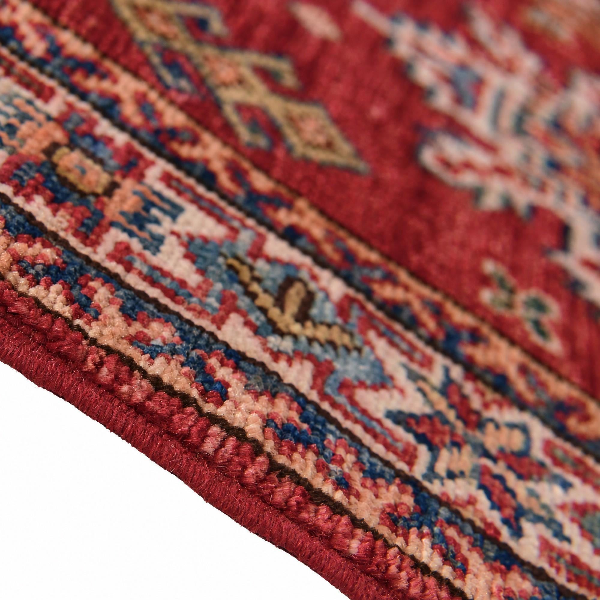 60cm x 100cm Hand Knotted Kazak Rug
