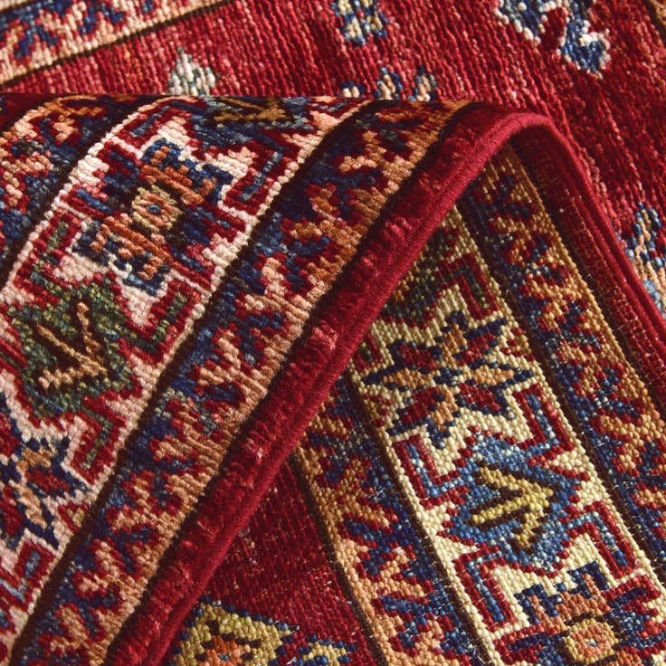 Detail image of 2' x 3' 3 Hand Knotted Kazak Rug
