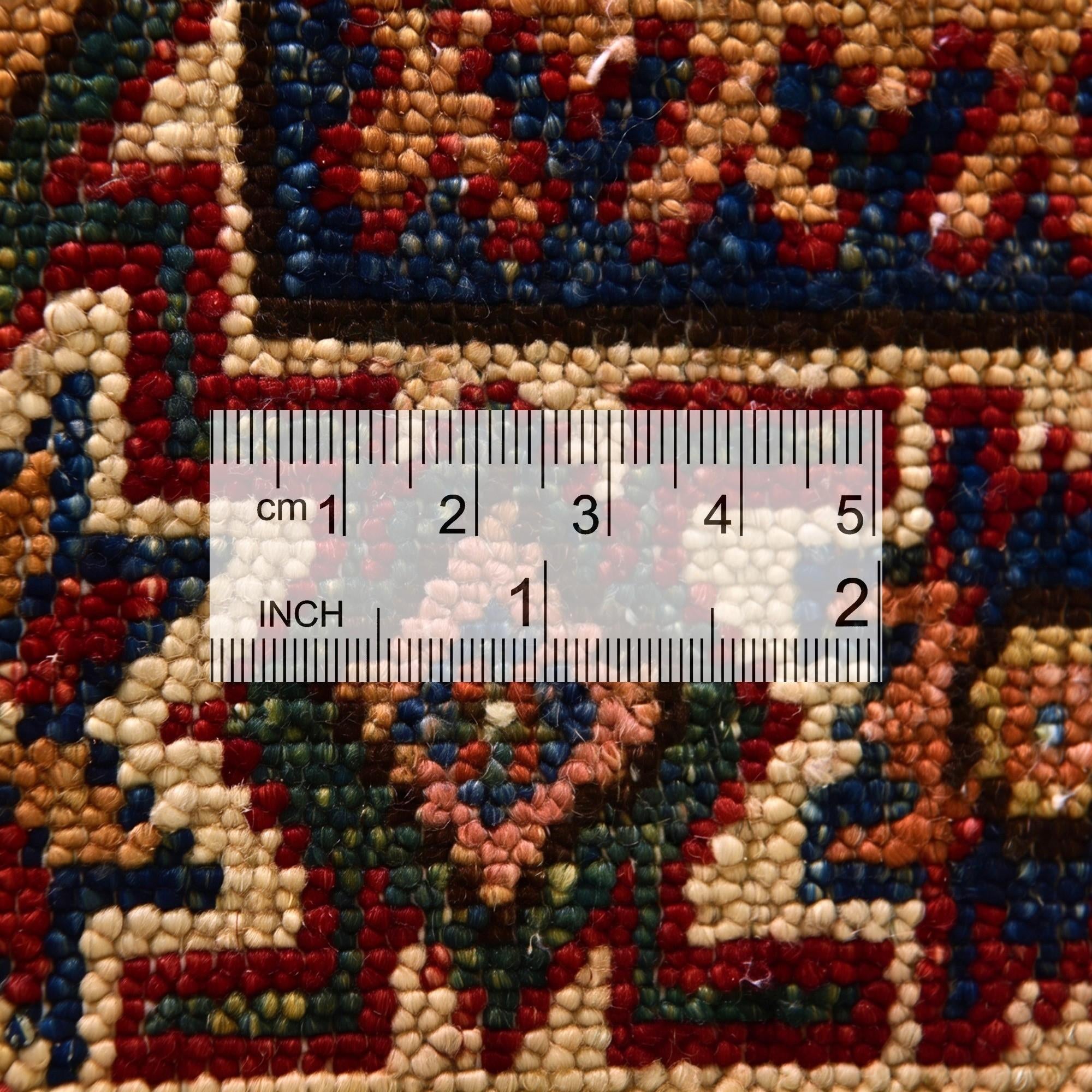 2' x 3' 3 Hand Knotted Kazak Rug