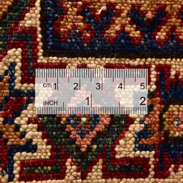 Detail image of 2' x 3' 3 Hand Knotted Kazak Rug