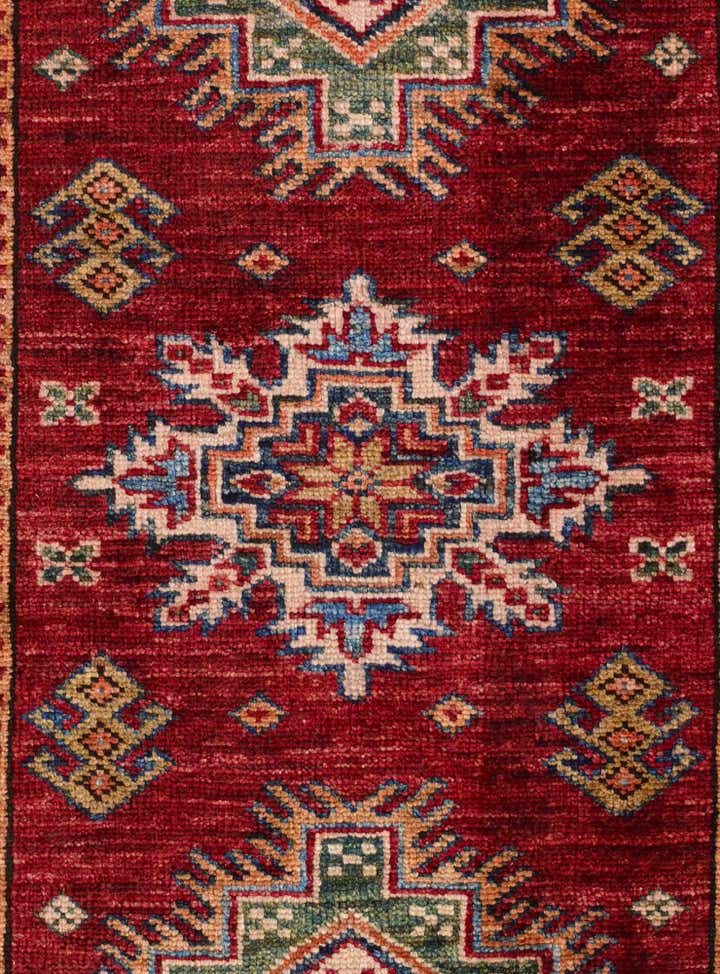 2' x 3' 3 Hand Knotted Kazak Rug