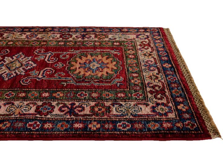 2' x 3' 1 Hand Knotted Kazak Rug