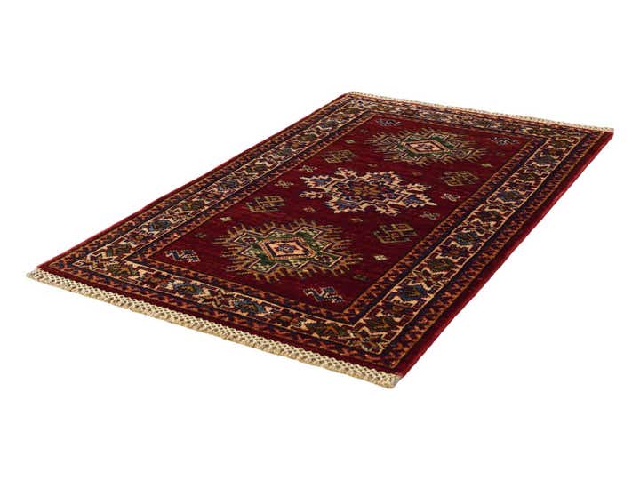 2' x 3' 2 Hand Knotted Kazak Rug