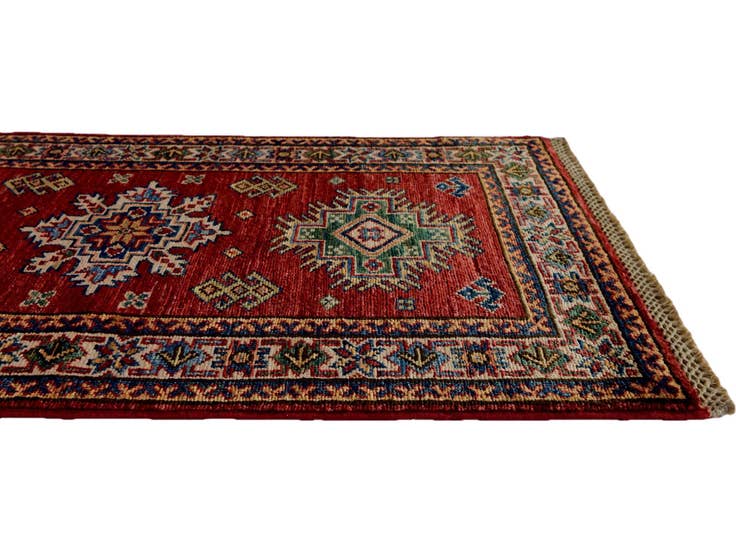 Detail image of 2' x 3' 2 Hand Knotted Kazak Rug