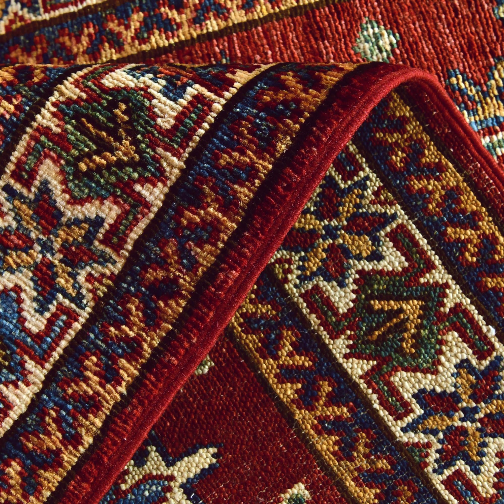2' x 3' 2 Hand Knotted Kazak Rug