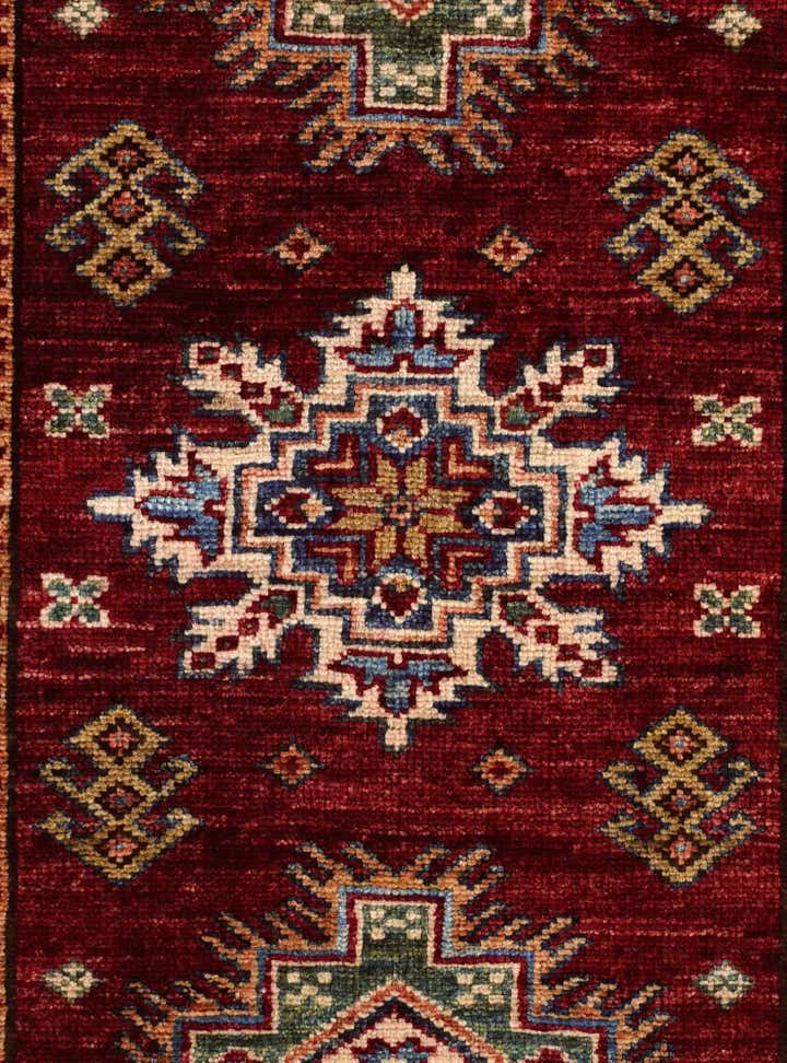 2' x 3' 2 Hand Knotted Kazak Rug