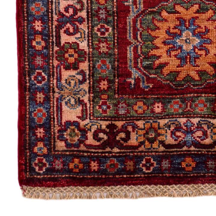 2' x 3' Hand Knotted Kazak Rug