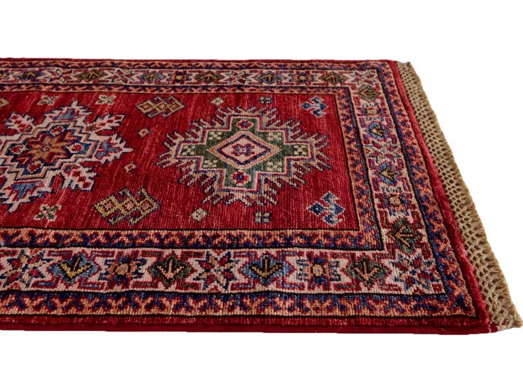 Detail image of 2' x 3' 3 Hand Knotted Kazak Rug
