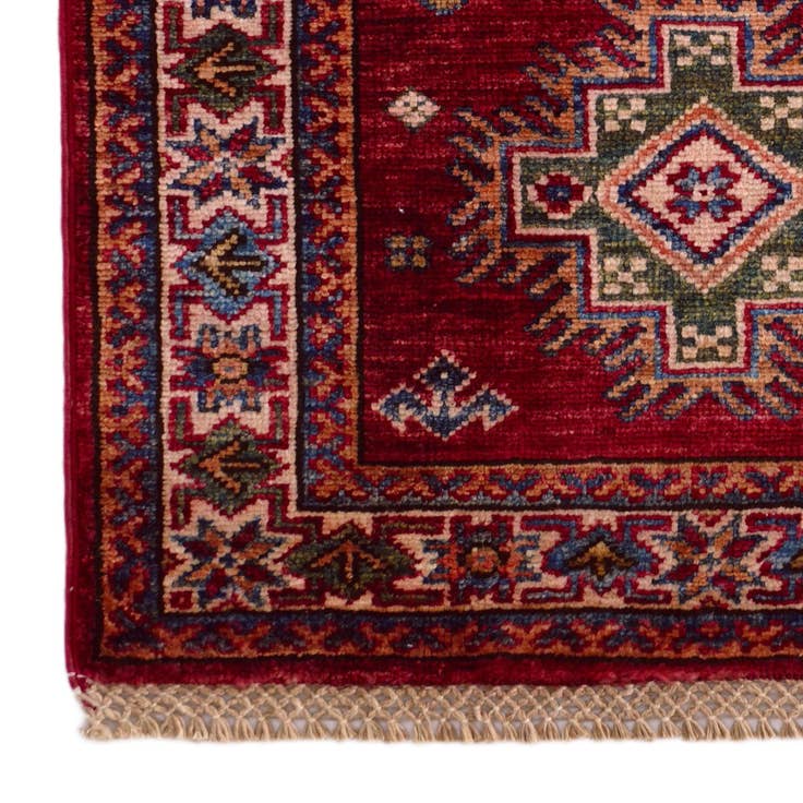 Detail image of 2' x 3' 3 Hand Knotted Kazak Rug