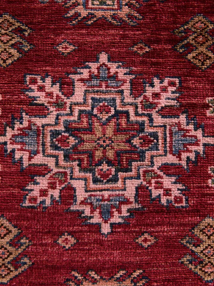 2' x 3' 3 Hand Knotted Kazak Rug