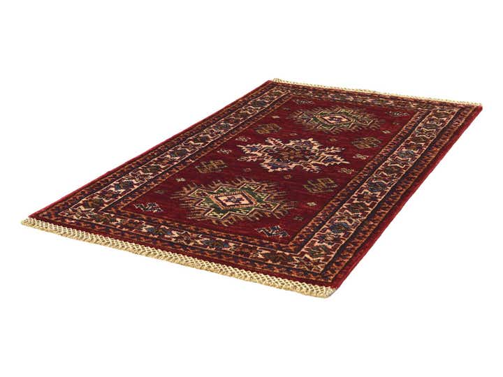 2' x 3' 2 Hand Knotted Kazak Rug