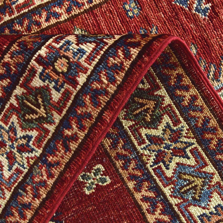 Detail image of 2' x 3' 2 Hand Knotted Kazak Rug