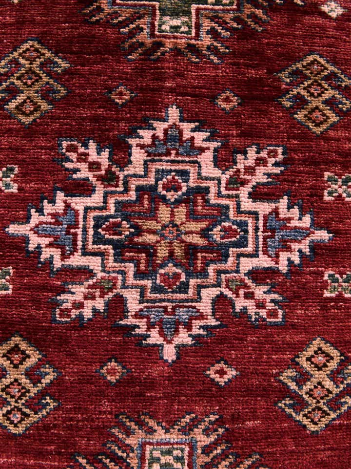 2' x 3' 3 Hand Knotted Kazak Rug