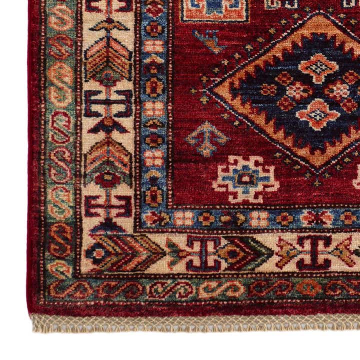 2' 8 x 3' 11 Hand Knotted Kazak Rug