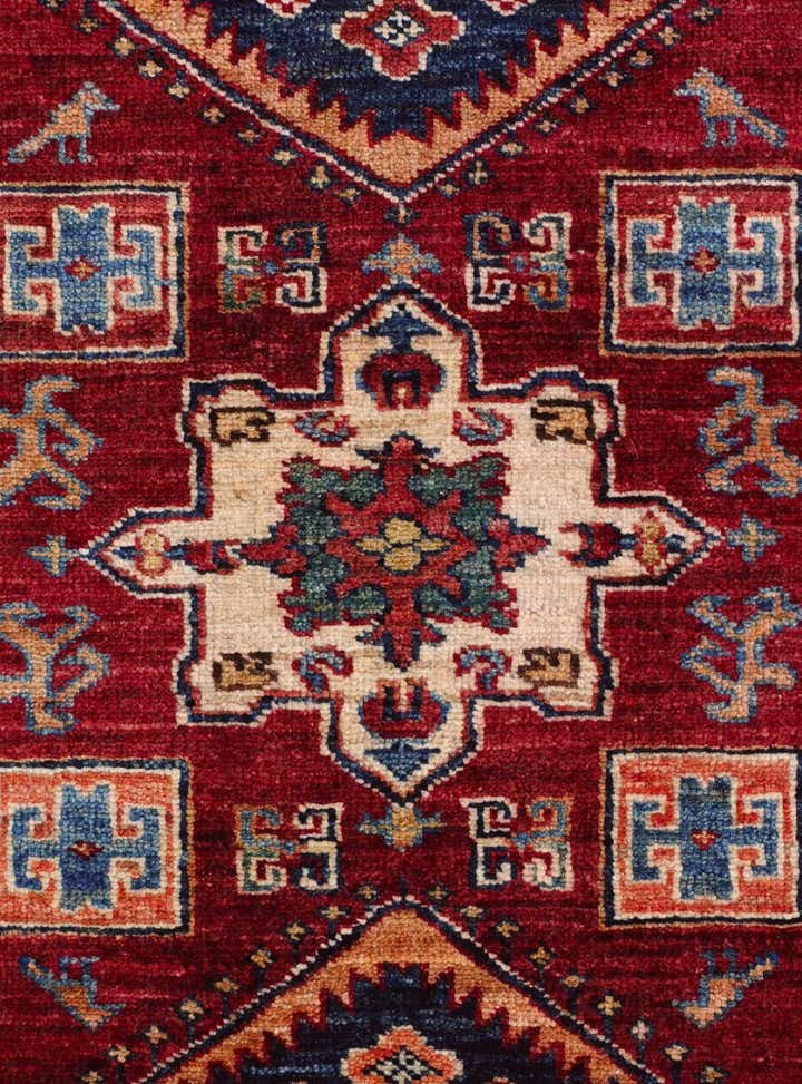2' 8 x 3' 11 Hand Knotted Kazak Rug