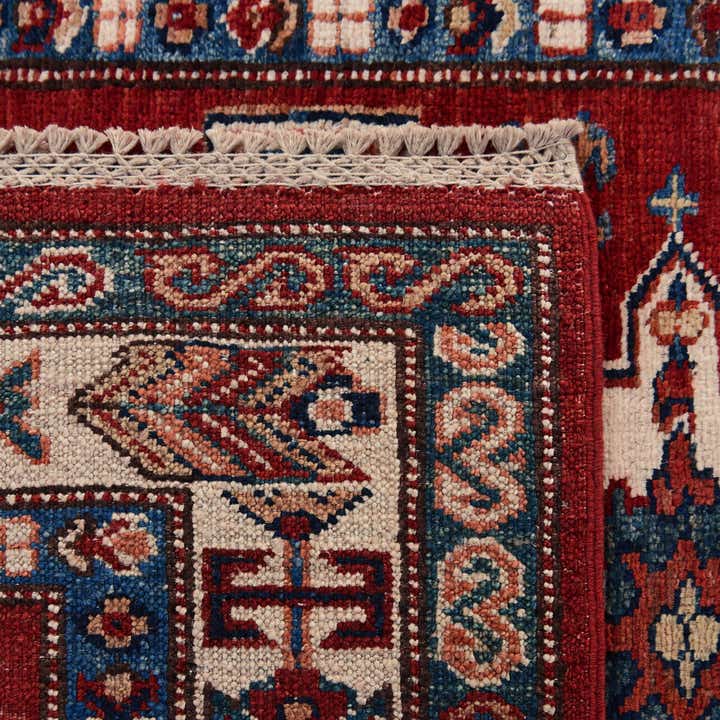 80cm x 120cm anudado a mano Kazak Alfombra