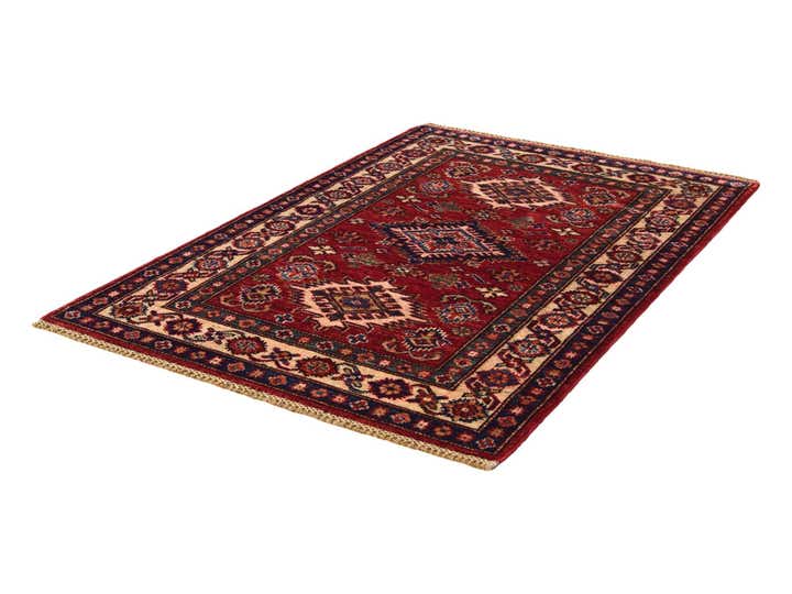 2' 10 x 4' 3 Hand Knotted Kazak Rug