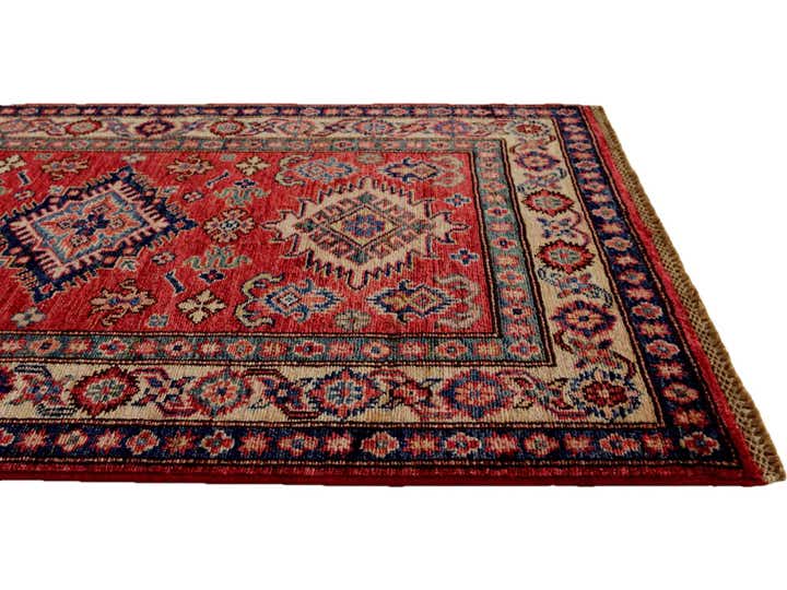 2' 10 x 4' 3 Hand Knotted Kazak Rug