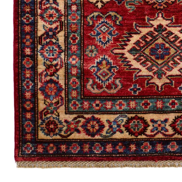 2' 10 x 4' 3 Hand Knotted Kazak Rug
