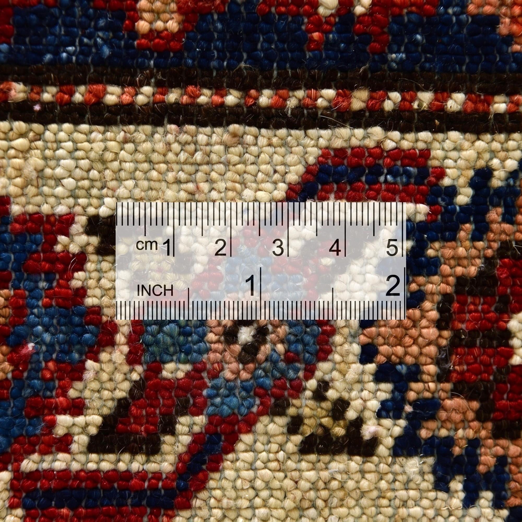 2' 10 x 4' 3 Hand Knotted Kazak Rug