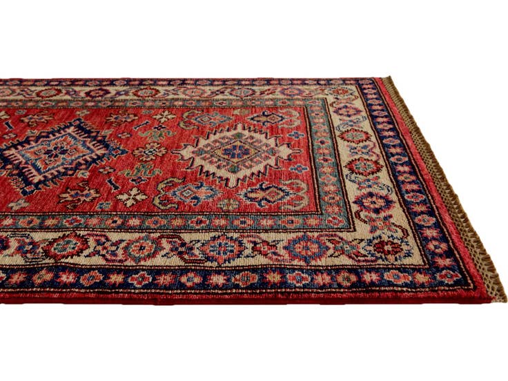 Detail image of 2' 9 x 4' 3 Hand Knotted Kazak Rug