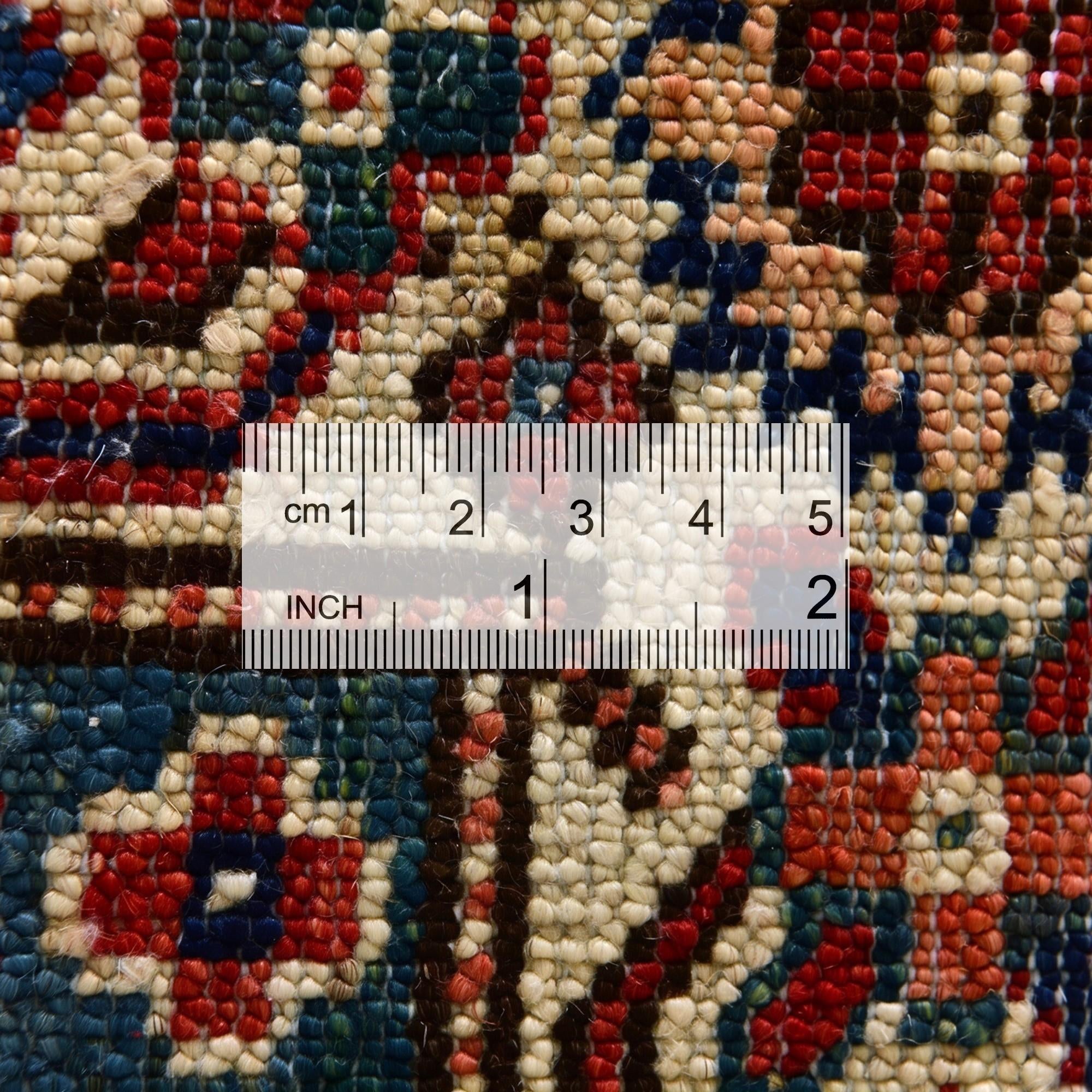 2' 9 x 4' 3 Hand Knotted Kazak Rug