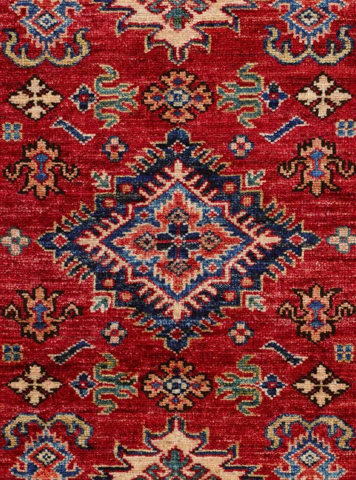 2' 9 x 4' 3 Hand Knotted Kazak Rug